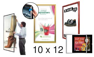 10x12 Frames | All Styles of 10x2 Poster Frames and Poster Displays