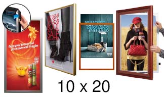 10x20 Frames – Displays4Sale