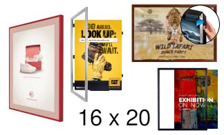 16x20 Frames | All Styles of 16x20 Poster Frames and Poster Displays