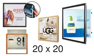 20x20 Frames | All Styles of 20x20 Poster Frames and Poster Displays