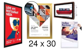 24x30 Frames | All Styles of 24x30 Poster Frames and Poster Displays