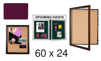 24x60 Bulletin  Cork Boards