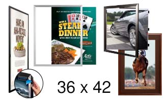 36x42 Frames | All Styles of 36x42 Poster Frames and Poster Displays
