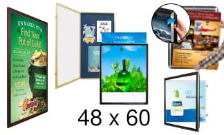48x60 Frames | All Styles of 48x60 Poster Frames and Poster Displays