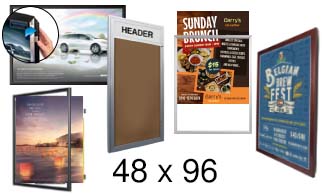 48x96 Frames | All Styles of 48x96 Poster Frames and Poster Displays