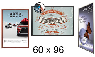 60x96 Frames | All Styles of 60x96 Poster Frames and Poster Displays