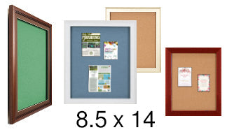 8.5 x 14 Cork Board Bulletin Boards