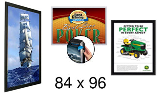84x96 Frames | All Styles of 84x96 Poster Frames and Poster Displays