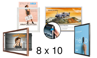 8x10 Frames | All Styles of 8x10 Poster Frames and Poster Displays