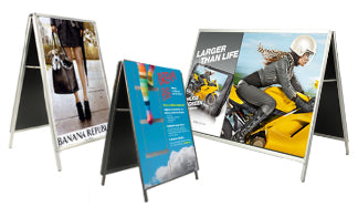 Yescom Sidewalk Poster Stand Snap Frame