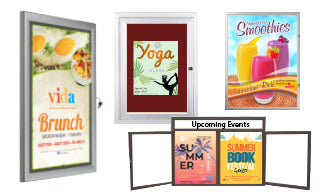 Outdoor Poster Display Case Wall Mount