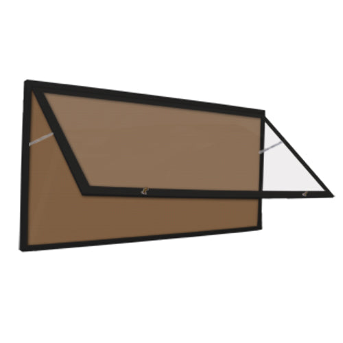 36x84 Extra Large Outdoor Enclosed Bulletin Board SwingCases (Single ...