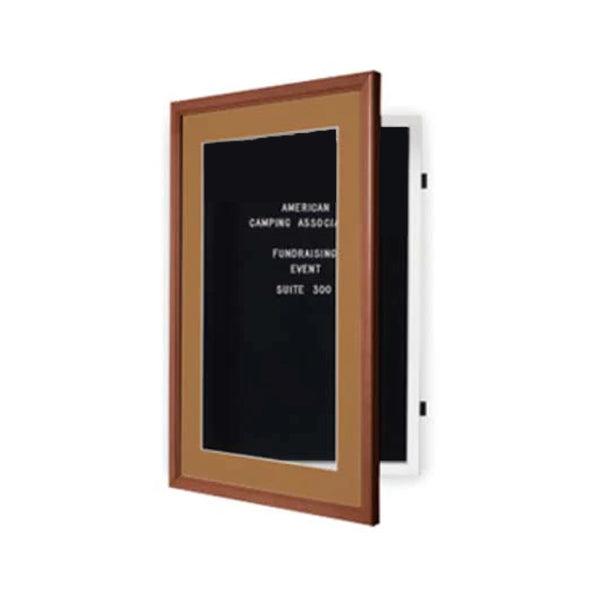 Designer Wood Frame Letter Board SwingFrames with Light