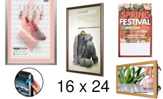 16x24 Frames | All Styles of 16x24 Poster Frames and Poster Displays