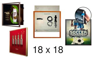 18x18 Frames | All Styles of 18x18 Poster Frames and Poster Displays