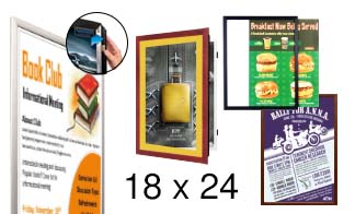 18x24 Frames | All Styles of 18x24 Poster Frames and Poster Displays