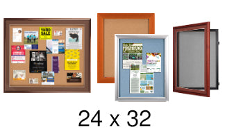 24x32 Framed Cork Boards