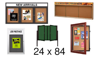24x84 Bulletin Board Displays