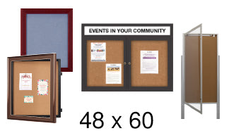 48x60 Framed Cork Boards
