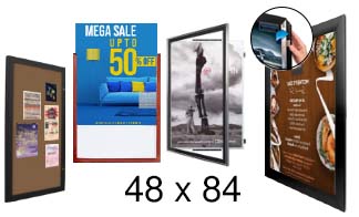 48x84 Frames | All Styles of 48x84 Poster Frames and Poster Displays