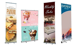 EVEREST Retractable Banner Stands