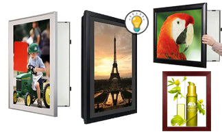 Light-Up Poster Boxes & Sign Displays – Displays4Sale