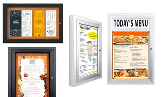 Indoor Menu Cases