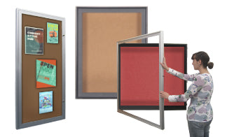Large Enclosed Bulletin Boards | Wall Mount
