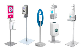 Hand Sanitizer Displays | Wall-Mount and Free-Standing