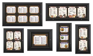 Outdoor Magnetic Menu Display Board - 8.5x11 Menus