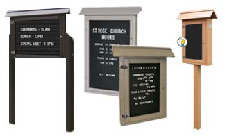 Outdoor Enclosed Message Centers