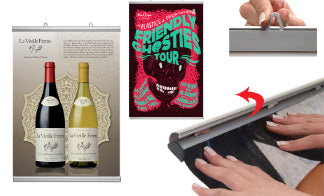 Maximize Your Space with the Innovative Poster Snap Bar Set Solution ...