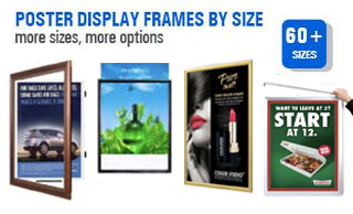 Poster Displays Shop By Size