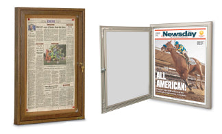 Restroom Display Frames | Advertising Cork Boards