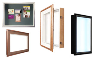 Computer Monitor Shadow Box Shadow Box Display Cases with Interior LED Lighting – Displays4Sale