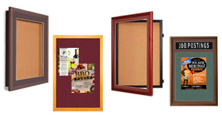 SwingFrame Designer Wood Frame Bulletin Boards
