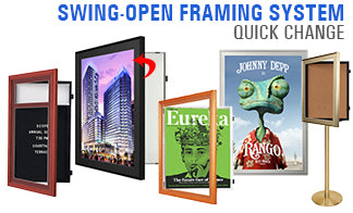 Indoor Wall Mount and Freestanding SwingFrames with Wood and Metal ...