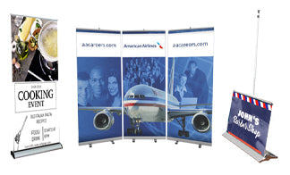 VALUE PLUS Economy Retractable Banner Stands