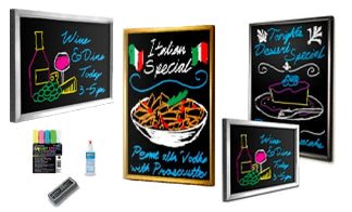 Upscale Restaurants And Hospitality Wall Markerboards