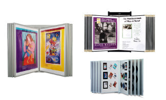 Wall Mount Swinging Panel Poster Displays