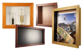 Designer Shadow Boxes (Wide Wood)