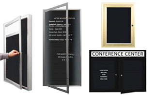 Outdoor Enclosed Letter Board Swing Cases