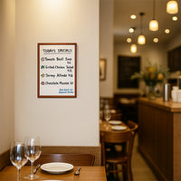 11x14 Wood Framed White Board Dry Erase Marker Boards