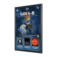 11x17 Metal Picture Frame with Wide-Face Poster Display Frame in Four Finishes + Custom Sizes