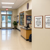 12x16 Wood Framed White Board Dry Erase Marker Boards