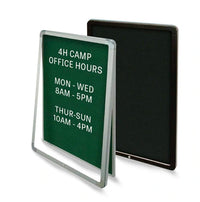 24x36 Indoor Felt Letter Board with 2 Frame Finishes