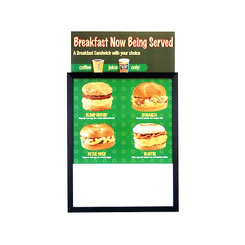 12x20 Slide-In Frames; Quick Change Euro-Style Top Load Poster Frames ...