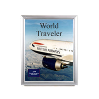 12x36 POSTER DISPLAY SWINGFRAME (SHOWN in SILVER)