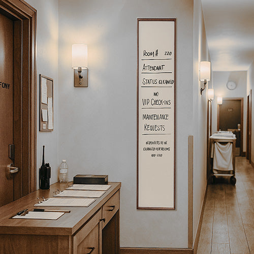 12x60 Wood Framed White Board Dry Erase Marker Boards