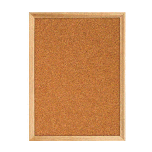 DECORATIVE WOOD FRAMED CORK BULLETIN BOARD 15x20 (SHOWN IN PORTRAIT)